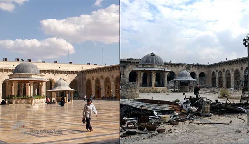 جنگ با حلب چه کرده است؟ +عکس