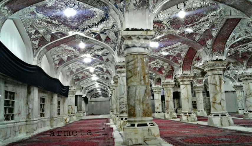 بالصور ..صحن السيدة الزهراء ( ع ) بالعتبة العلوية في النجف الاشرف