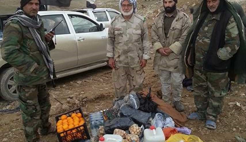 بالصور..الدعم اللوجستي للحشد الشعبي في تل عبطة بنينوى العراقية