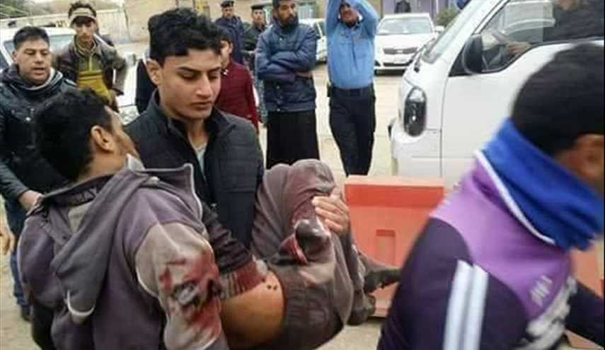بالصور : تفجير انتحاري مزدوج في النجف الاشرف ...