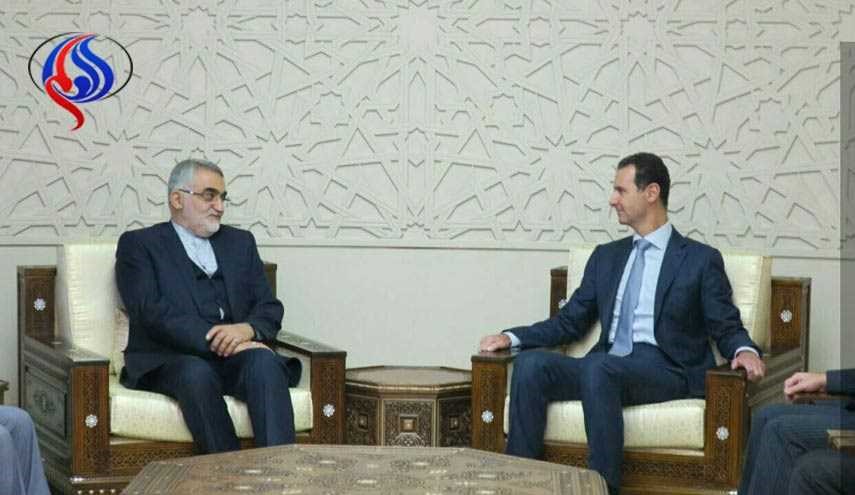 بروجردی با بشار اسد دیدار کرد