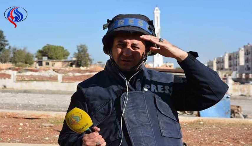جامعة دمشق تکرّم قناة العالم على تغطيتها انتصارات حلب+صور