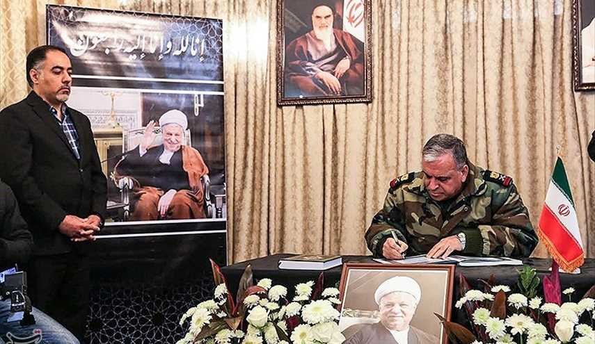 إحياء لذكرى آية الله هاشمي رفسنجاني، والسفارة الإيرانية في سوريا