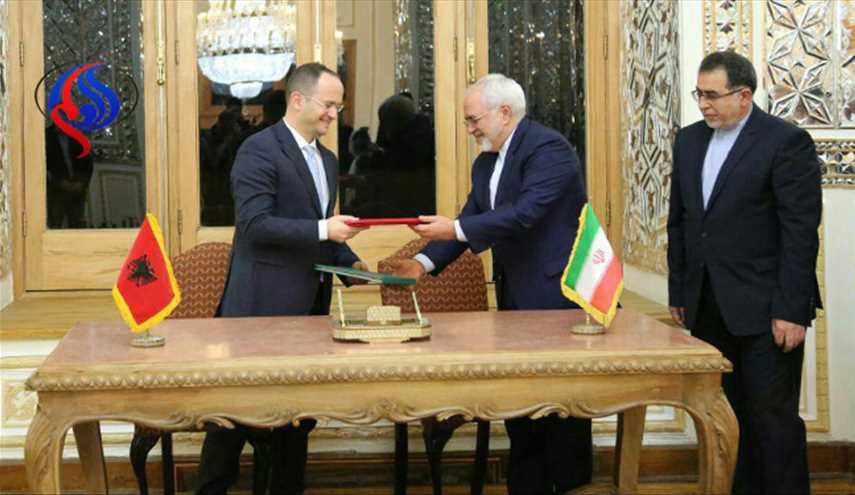 بالصور.. ايران والبانيا توقعان وثيقة مشاورات سياسية