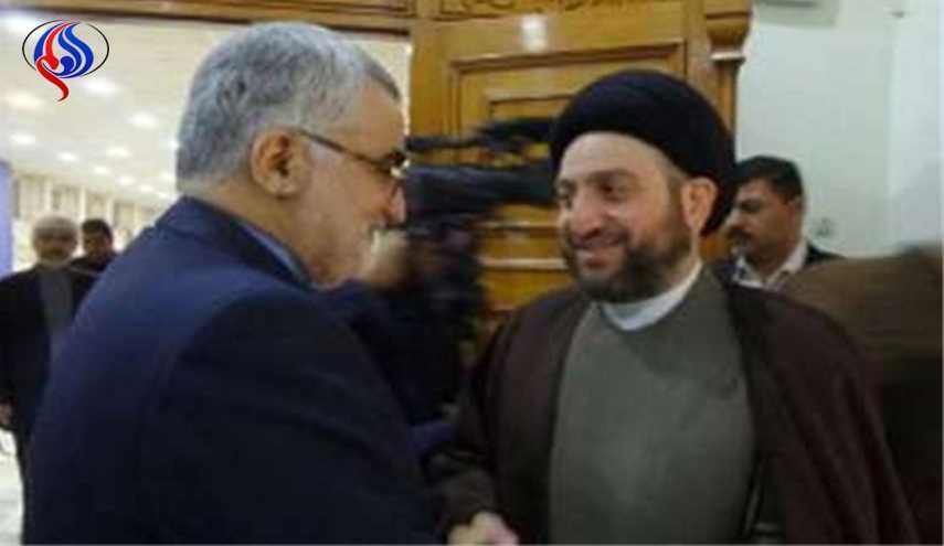 بروجردي يبحث في بغداد مع الحكيم والجعفري قضايا المنطقة