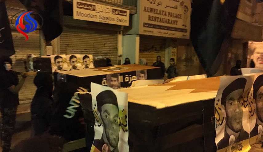 البحرين.. تشييع رمزي واحتجاجات، وعائلة شهيد: ستشق هذه الدماء طريق الحرية