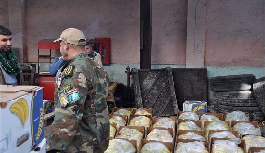 بالصور ..الدعم اللوجستي لقوات الحشد الشعبي العراقي في جبال مكحول
