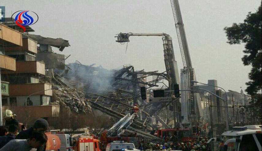 پیداشدن یک جسد از زیر آوار پلاسکو