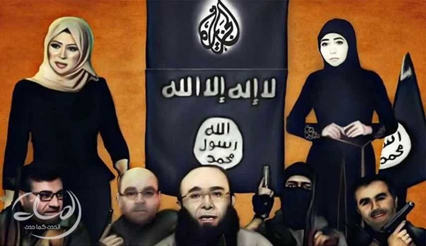 قناة الجزيرة و وكالة أعماق الداعشية