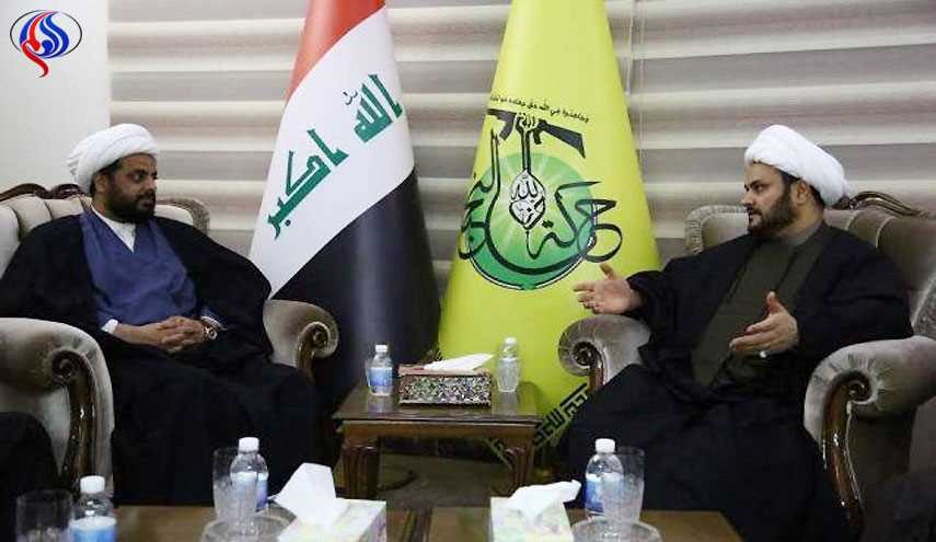 الكعبي والخزعلي: تعزيز دور الحشد ينهي تواجد 
