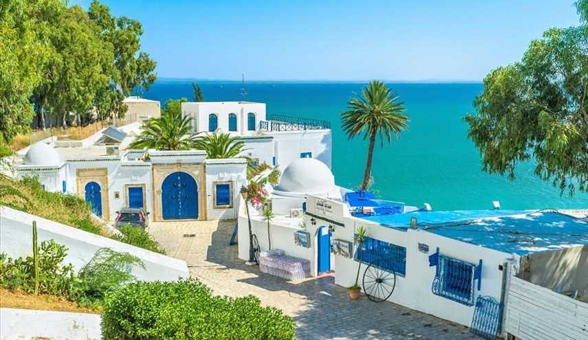تونس،سيدي بوسعيد، مدينة بلون البحر و السماء