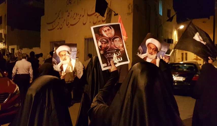 بالصور ..مظاهرات غاضبة في بلدة البلاد القديم البحرينية وفاء للشهداء وللشيخ آية الله قاسم