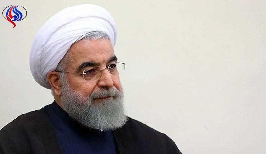 شرکت روحانی در مراسم ترحیم شهدای آتش نشانی