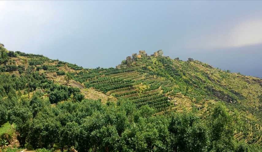 بالصور...مناظر جبلية رائعة من محافظة صعدة مران اليمنية