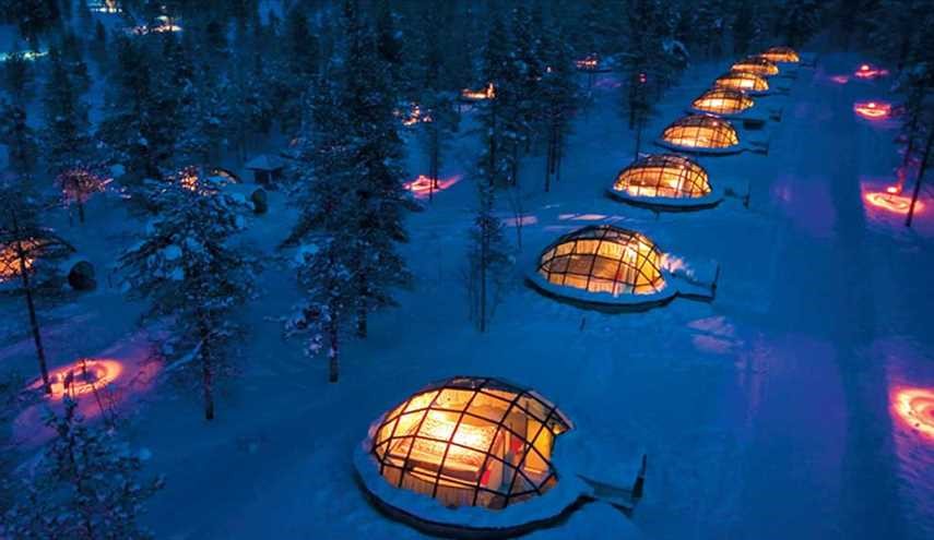 فندق Kakslauttanen، فنلندا