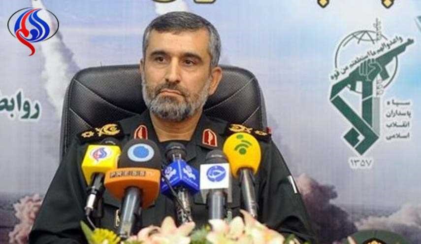 حاجي زادة: سندك رؤوس الاعداء بالصواريخ اذا ارتكبوا اي خطا