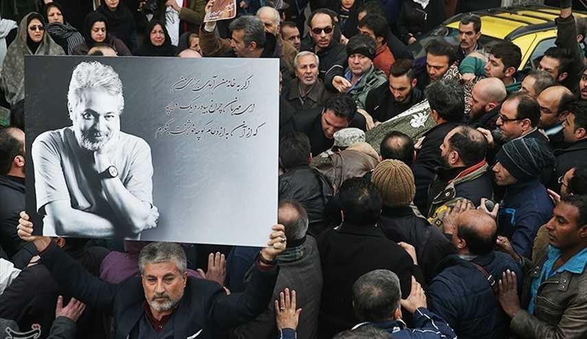مراسم تشییع پیکر حسن جوهرچی | تصاویر