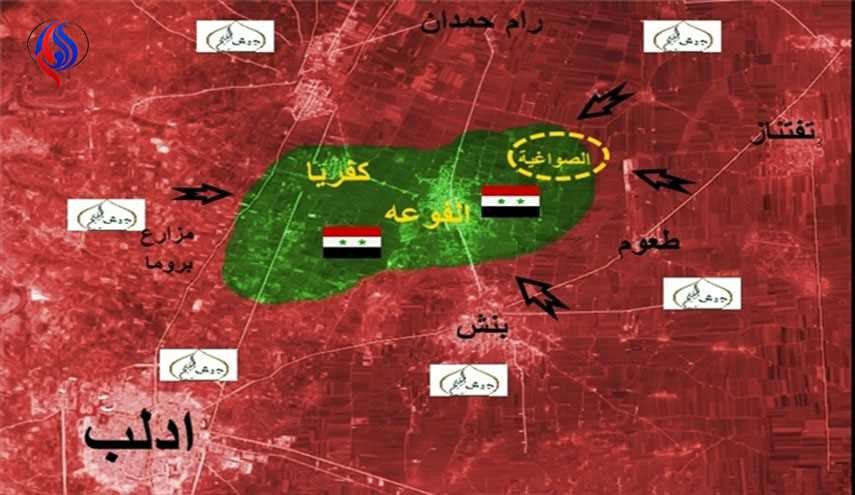 سقوط عدد من قذائف الهاون أطراف الفوعة بريف ادلب