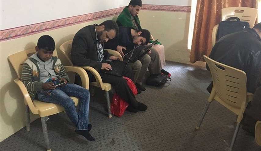 مؤسسة تقيم دورة للمكفوفين فى استخدام الكمبيوتر