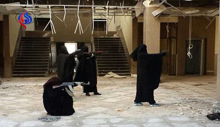 خودسوزی زن داعشی در موصل
