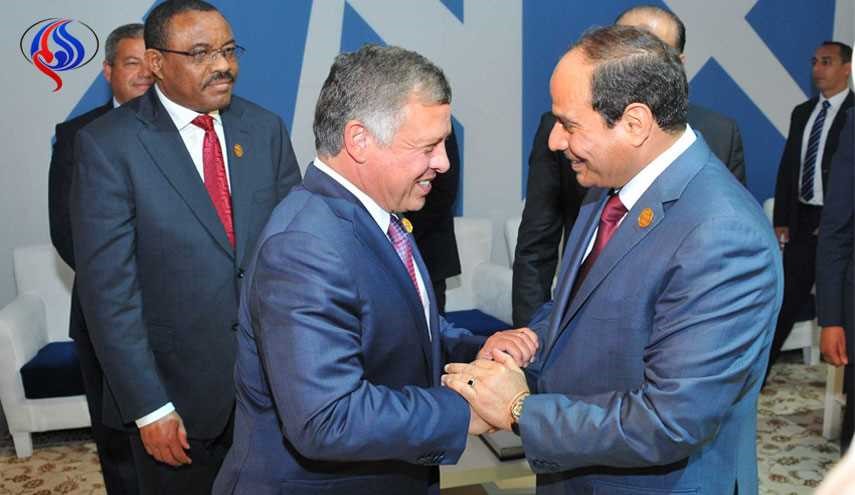 مصر مهتمة بحضور دمشق لقمة عمان.. رسالة من السيسي للملك الاردني
