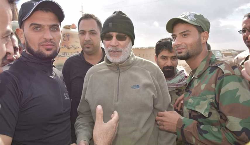 ابو مهدي المهندس مع شباب الحشد الشعبي