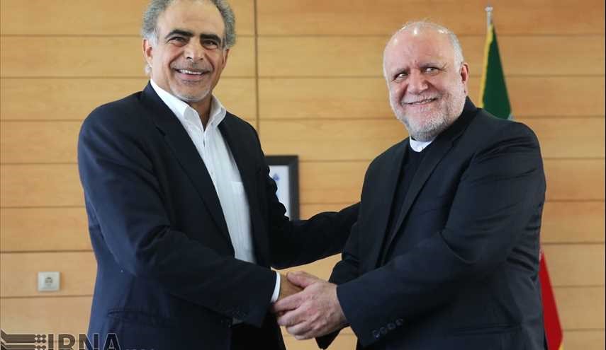 لقاء یجمع وزیری النفط الایرانی والعمانی