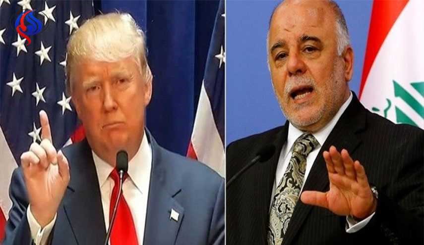 المكتب الاعلامي للعبادي يكشف تفاصيل المكالمة الهاتفية مع ترامب