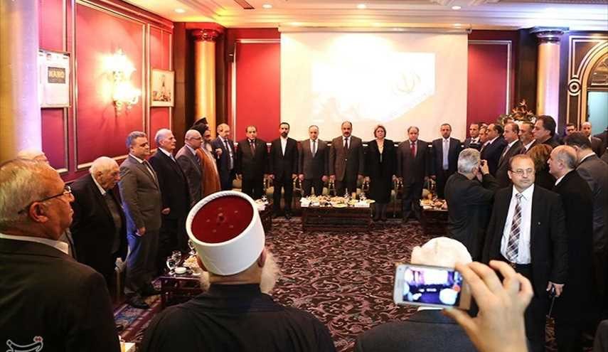 الاحتفال بذكرى انتصار الثورة الاسلامية الايرانية في دمشق