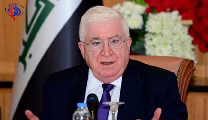 معصوم يؤكد الانتهاء من اعداد مسودة قانون جديد للانتخابات