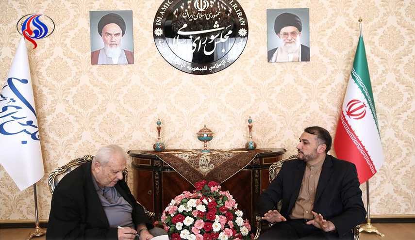 عبداللهيان: على العالم الاسلامي ان يتخذ موقفا مشتركا تجاه القضية الفلسطينية