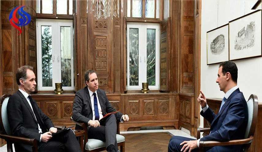 اسد: غرب حق تعیین سرنوشت مردم سوریه را ندارد