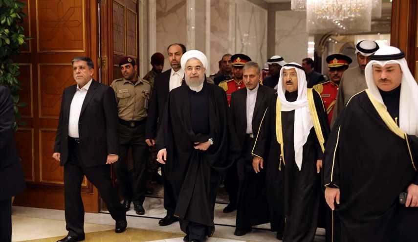 عودة الرئيس الإيراني من الكويت