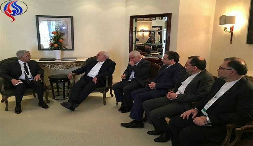 دیدار وزیر دفاع پاکستان با ظریف