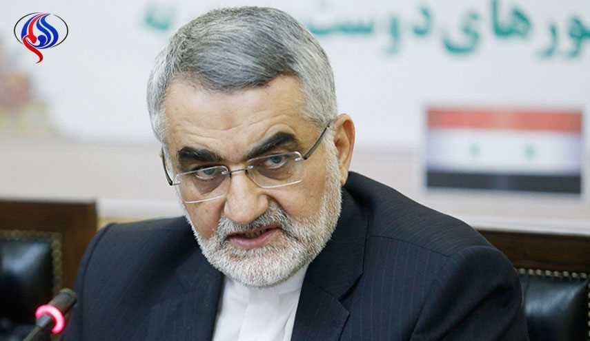 بروجردي: القضیة الفلسطینیة مصداق بارز للسیاسات الاستكباریة الظالمة