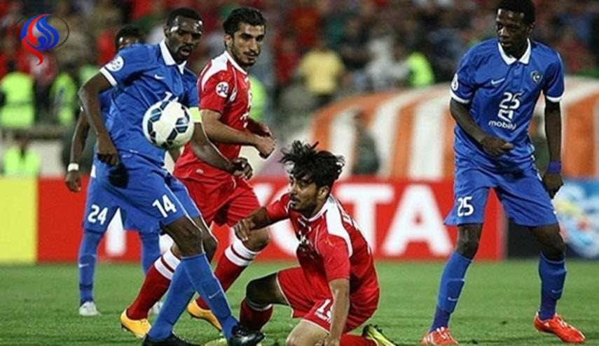 تعادل برسبوليس الايراني والهلال السعودي