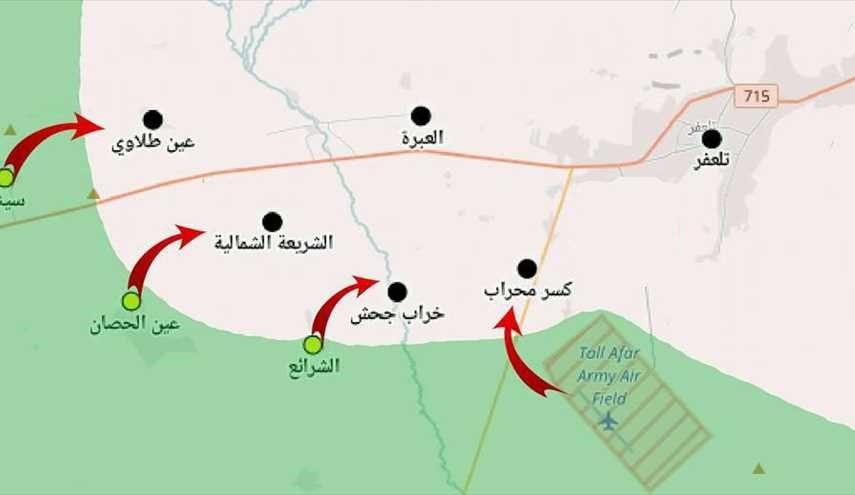 الحشد الشعبي يتقدم ويسيطر على عدة قرى ضمن عمليات تحرير تلعفر