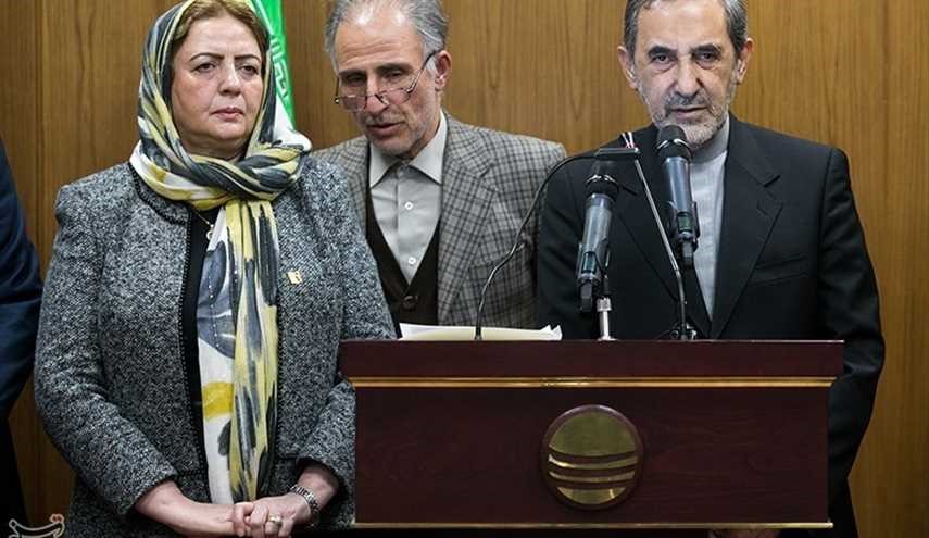 لقاء يجمع رئيسة البرلمان السوري مع علي اكبر ولايتي