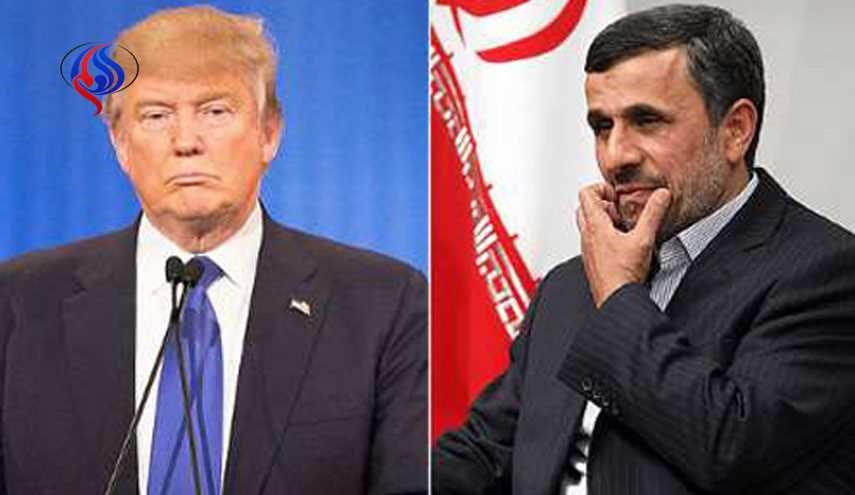 پاسخ فوری ترامپ به نامه احمدی نژاد