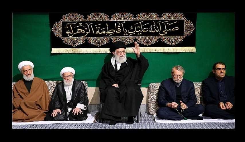 إقامة الليلة الثانية من مراسم ذكرى استشهاد السيدة فاطمة الزهراء (ع) بحضور قائد الثورة