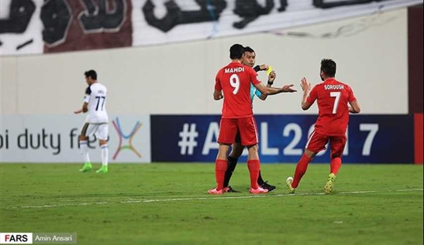 بالصور.. لقطات من مباراة برسبوليس الايراني والوحدة الاماراتي