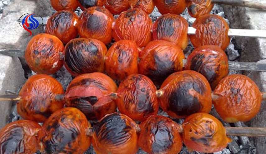 گوجه فرنگی را کباب نکنید!
