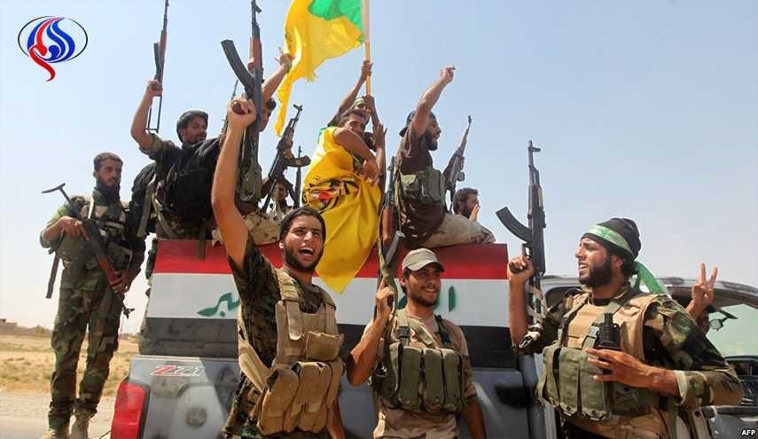 الحشد الشعبي يحفر قبر 