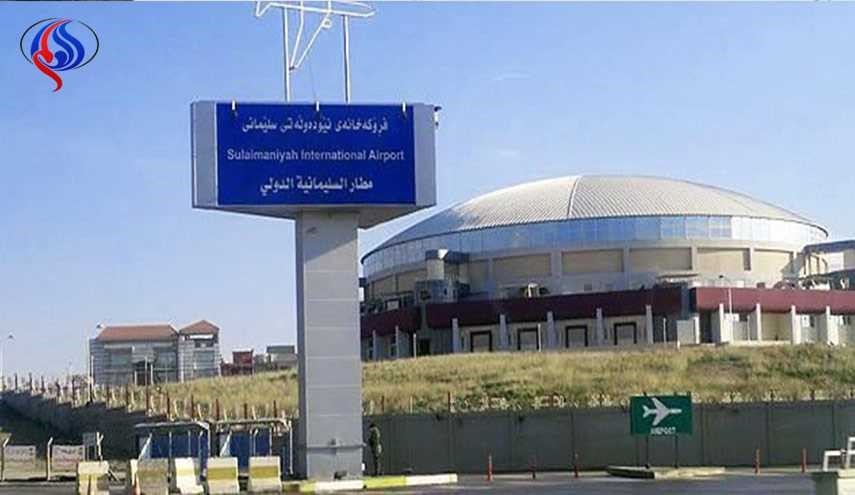 انحراف طائرة اردنية عن مسارها اثناء هبوطها في مطار السليمانية