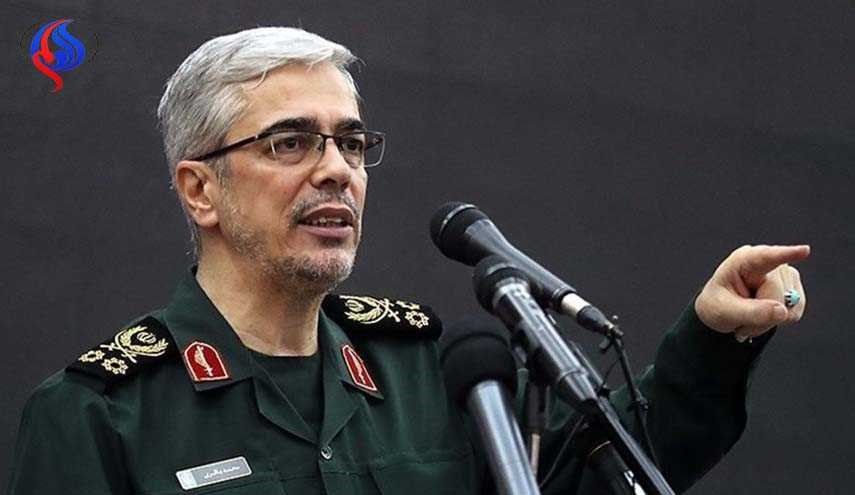 سرلشکر باقری: اجازه نمی‌دهیم مسایل اجتماعی و اقتصادی به مسایل سیاسی و امنیتی تبدیل شود