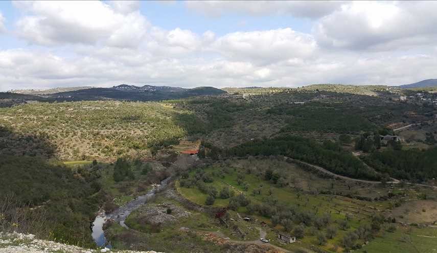 بالصور قرية ساعين الغربية في محافظة طرطوس في سوريا