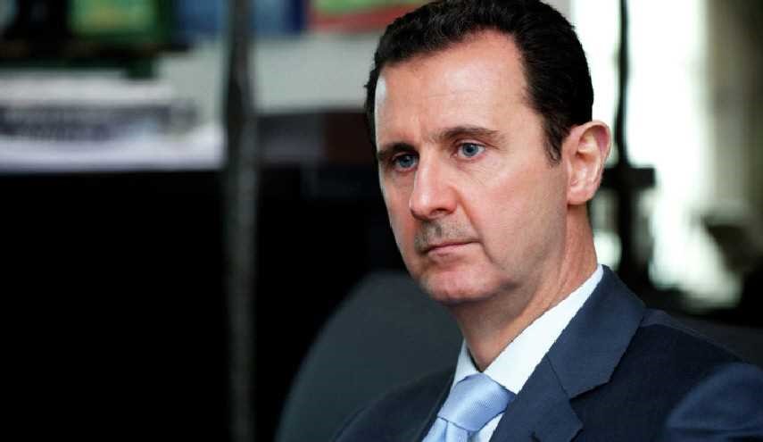 الأسد يهنئ 