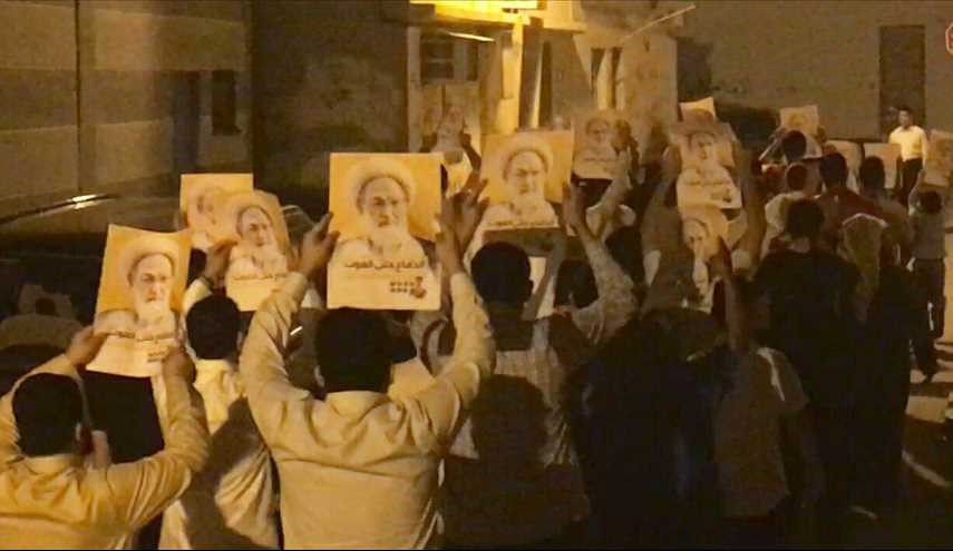 اهالي بلدة باربار، السهلة الشمالية، الهملة،السهلة الجنوبية،بني جمرة، مقابة،كرباباد ينظمون مسيرات تضامنية من آية الله عيسى قاسم