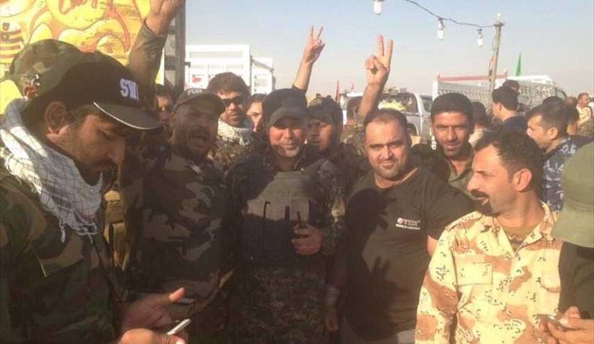 بالصور...قوات الحشد الشعبي العراقي في تل