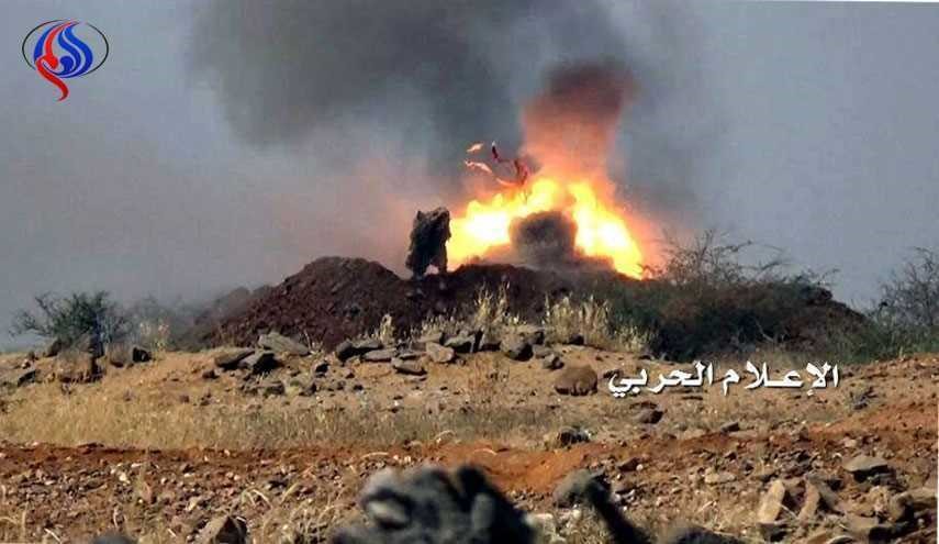 حمله موشکی به مزدوران سعودی در مارب